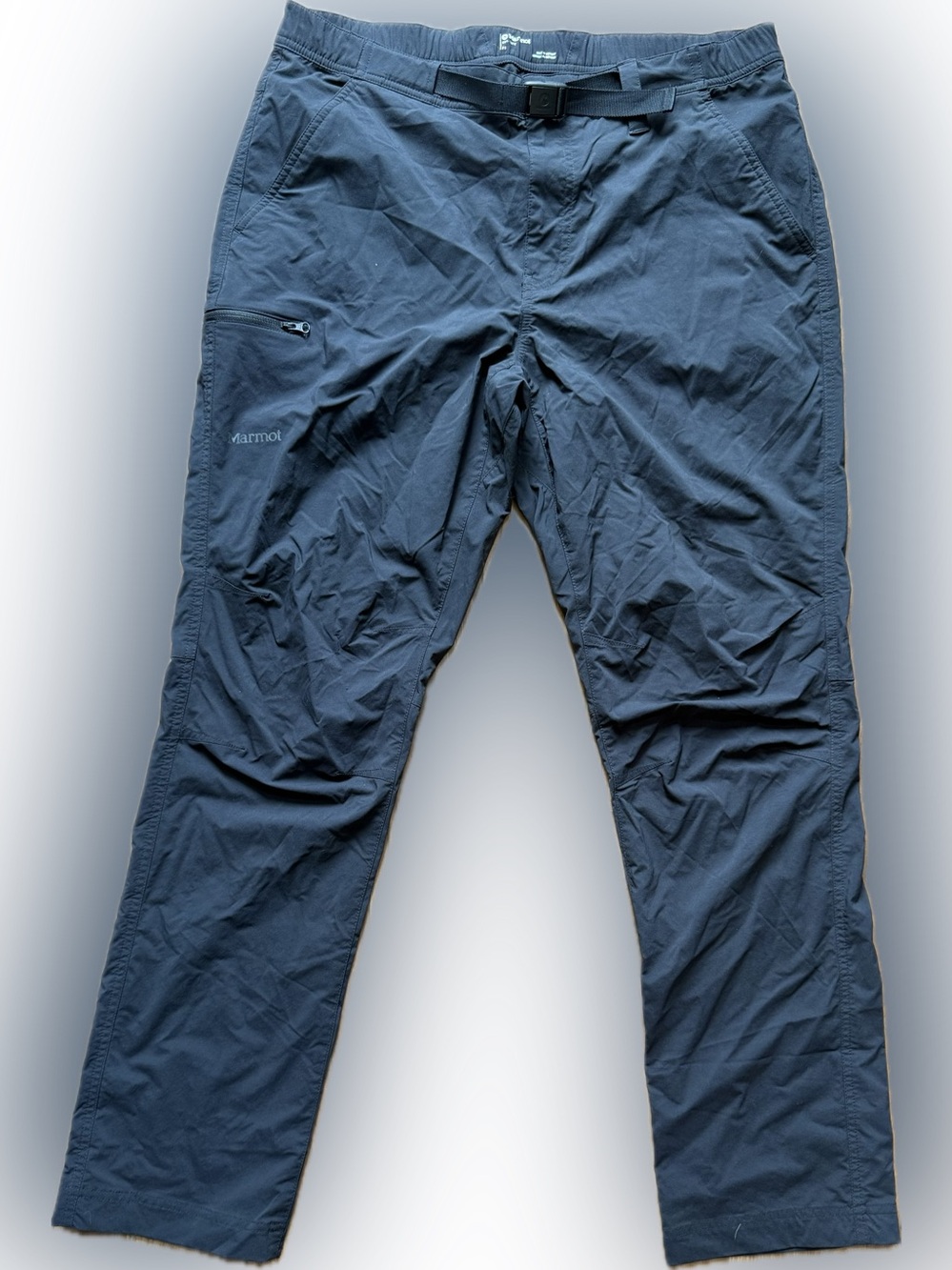 MARMOT Pants Mens Size XL 36 Black Performance Hiking